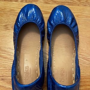 Tieks ballet flats Sapphire size 7